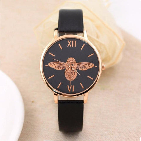 Women Watches Quartz Bracelet Ladies Watch Elegant Round Dial Faux Strap Relogio Feminino Women's Clock Female reloj mujer #824