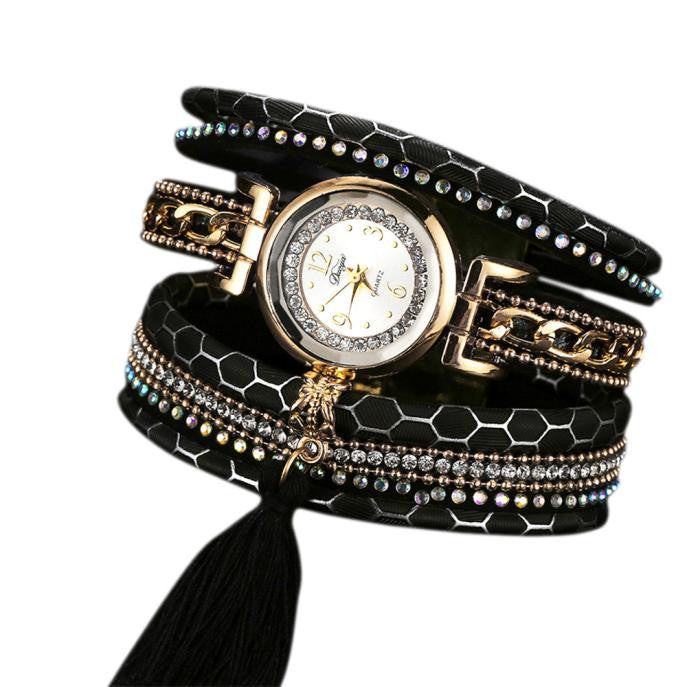 Duoya Brand Women Watch Bracelet Wristwatch Female Girl Watch