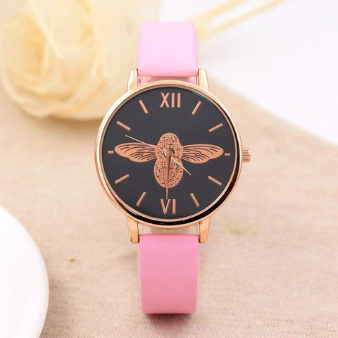 Women Watches Quartz Bracelet Ladies Watch Elegant Round Dial Faux Strap Relogio Feminino Women's Clock Female reloj mujer #824