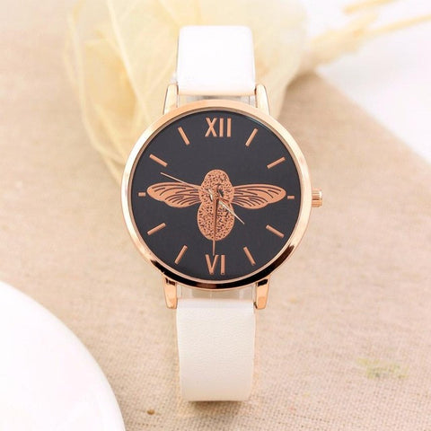 Women Watches Quartz Bracelet Ladies Watch Elegant Round Dial Faux Strap Relogio Feminino Women's Clock Female reloj mujer #824