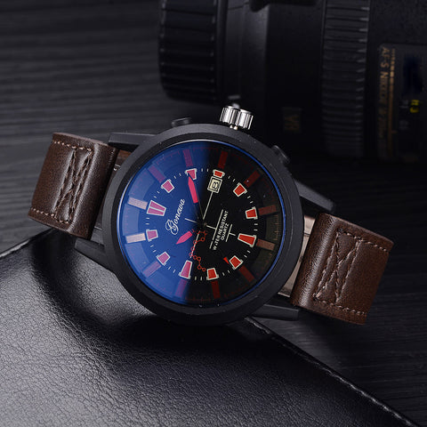 GONEWA Men Sport Watch Fashion Military Analog Date Quartz Wrist Daily Watch