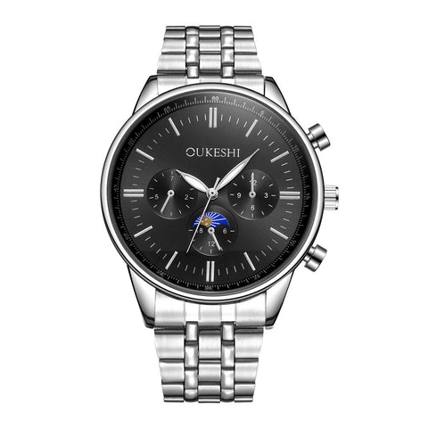 Men's Stainless Steel Quartz Analog Wrist Watch Sport Watches Gifts Luxury